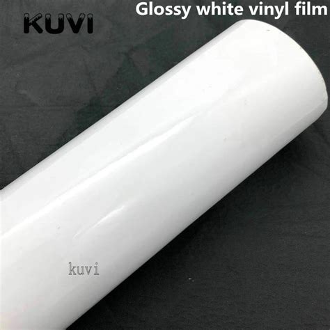 Bright Glossy White Vinyl Car Decal Wrap Sticker White Gloss Film Wrap ...