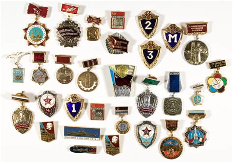 Lot Soviet Union Military Pins 30