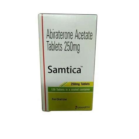 Samtica Abiraterone Acetate Tablets Mg Samarth Prescription At Rs