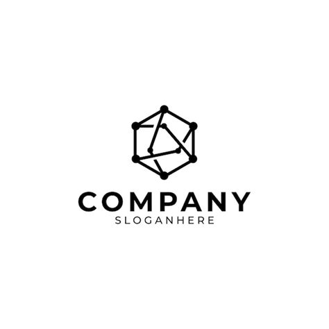 Premium Vector Hexagon Logo