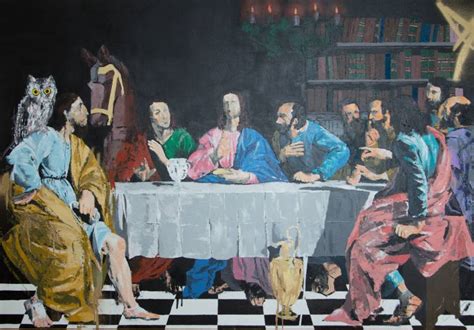 Modern Last Supper Painting at PaintingValley.com | Explore collection ...