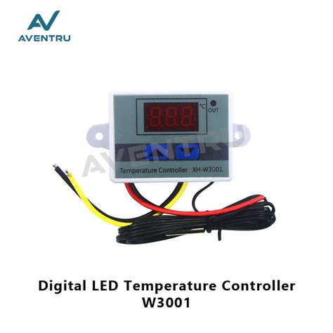 W3001 220V Digital LED Temperature Controller 10A Thermostat Control