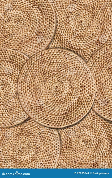 Weave Rattan Texture Background Arranging Layers Of Tradition Woven