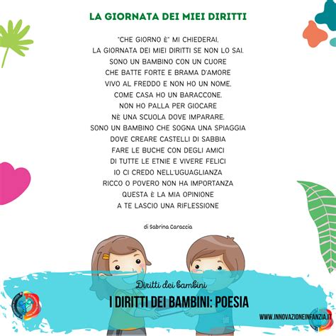 I Diritti Dei Bambini Poesia Innovazione Infanzia