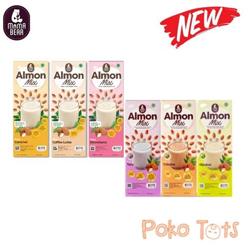 Jual Mamabear Almon Mix X Gr Minuman Susu Pelancar Asi Almond Milk