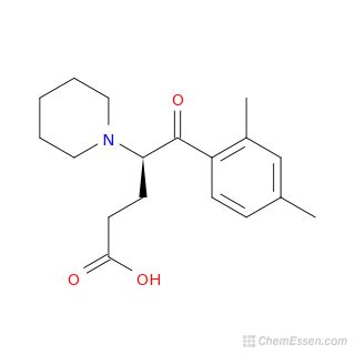 4R 5 2 4 Dimethylphenyl 5 Oxo 4 Piperidin 1 Yl Pentanoic Acid