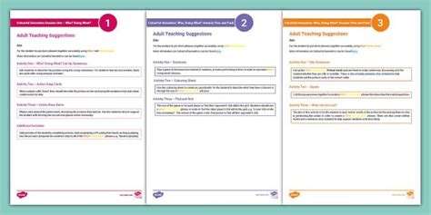 Colourful Semantics Who What Doing Complete Session Plans And Packs