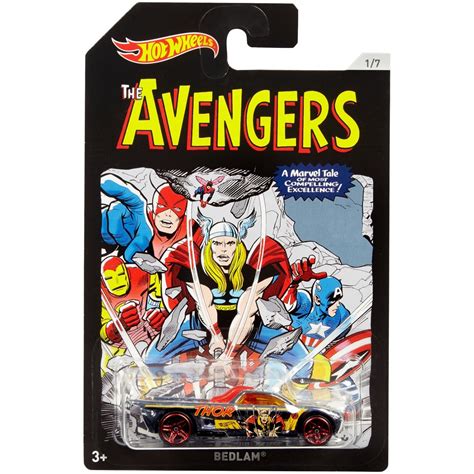 Mattel Hot Wheels Marvel Avengers Vehicles 8 Designs Fkd48 Toys Shopgr