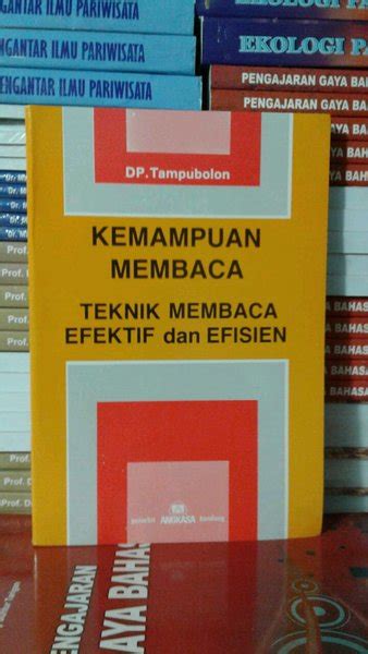 Jual Buku Kemampuan Membaca Teknik Membaca Efektif Dan Efisien Di