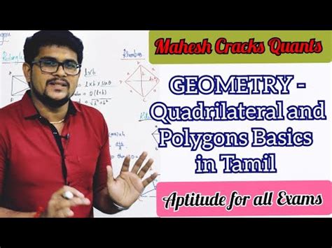 Geometry Quadrilaterals And Polygons Basics In Tamil Mahesh Cracks