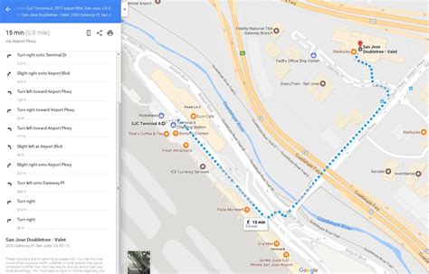 San Jose Airport Terminal Map