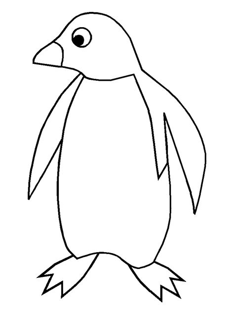 Dibujos para colorear PINGÜINOS