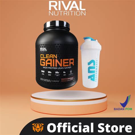 Jual Rival Nutrition Clean Gainer 5 Lbs Lb Weight Gain Lean Mass