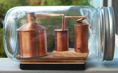 Small All Copper Moonshine Liquor Still Replica Model Inside Etsy Artofit