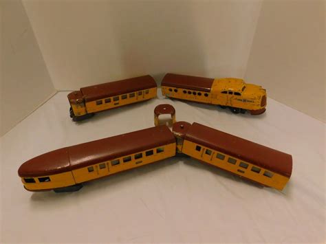 Vintage Lionel Lines Prewar 4 Pc Train Set Auction