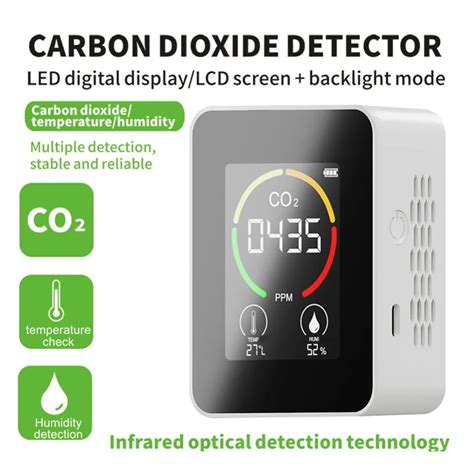 Détecteur Dair CO2 Testeur De Dioxyde De Carbone Analyseur De Qualité