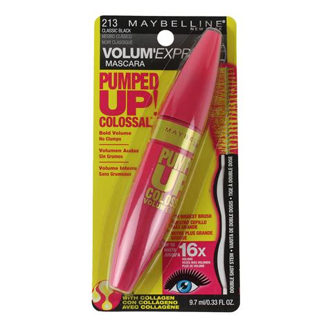 Maybelline Volum Express Pumped Up Colossal Mascara Lavable