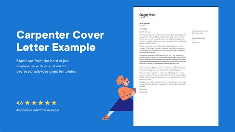 Carpenter Cover Letter Example Writing Guide Resume Io