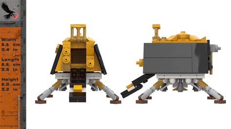 Chandrayaan 3 In Scale 120 142 1110 Rlegorockets