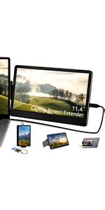 Amazon ZTGD 14 1 Laptop Screen Extender 1920 X 1080FHD IPS