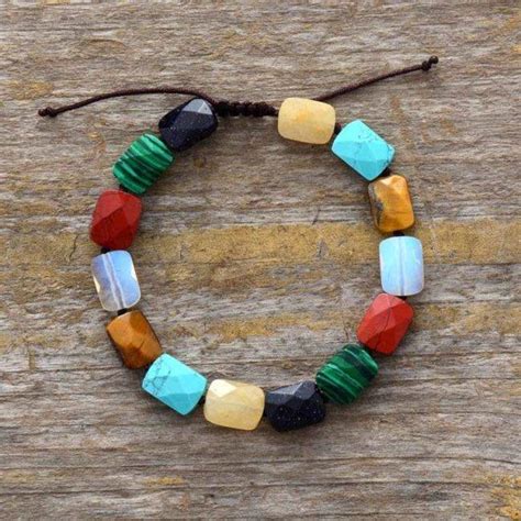 Bracelet 7 Chakras Nouvelle Edition Pierres Naturelles Chakras Shop