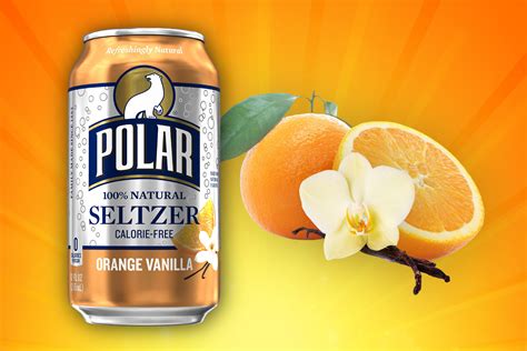 Polar Orange Vanilla Seltzer Water Review Seltzer Nation