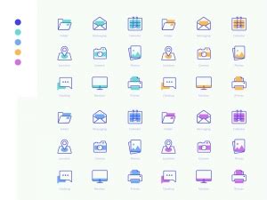 36 Free Office Icons Pack