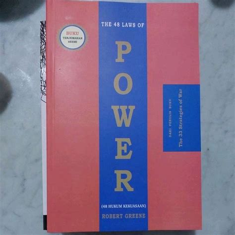 Jual Buku The Law Of Power Hukum Kekuasaan By Robert Greene