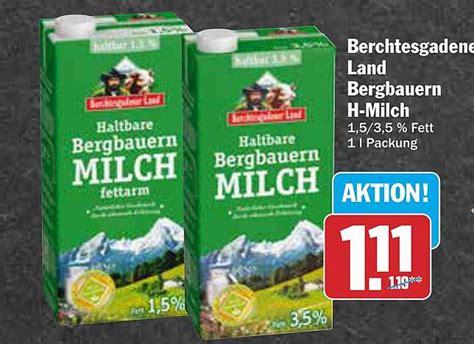 Berchtesgadener Land Bergbauern H Milch Angebot Bei AEZ