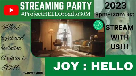 Joy Pics On Twitter Rt Rvjoytrends Streaming Party Yeorobun