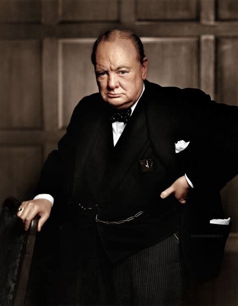 Winston Churchill 1941 Winston Churchill Famous Portraits Winston