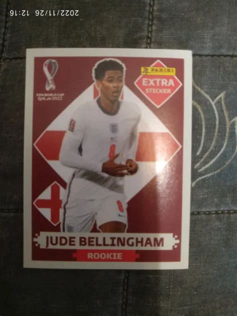 PANINI QATAR 2022 World Cup Extra Sticker Jude Bellingham Rookie