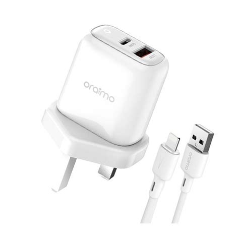 Oraimo Powercube Pro W Fast Charging Charger Kit With Type C Cable