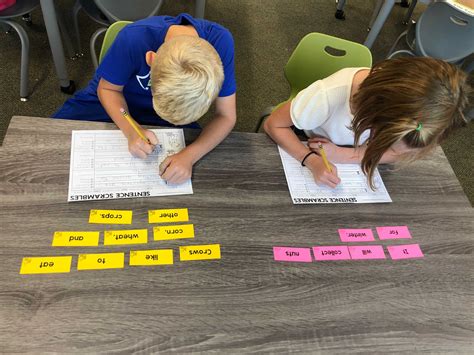 Practice Writing Sentences With Sentence Scrambles Lucky Little Learners