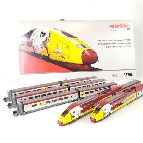 Märklin H0 37795 Treinstel Tiendelige Thalys TinTin Kuifje