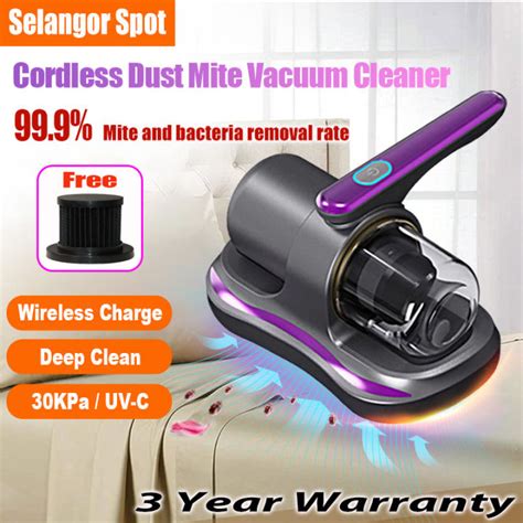 Year Warranty New Upgrade Uv Wireless Charging Dust Mite Vacuum