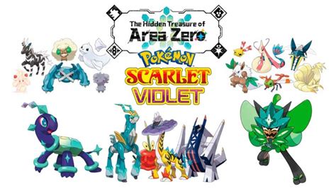 Scarlet Violet Todos Los Pok Mon Confirmados Para El Dlc The Hidden