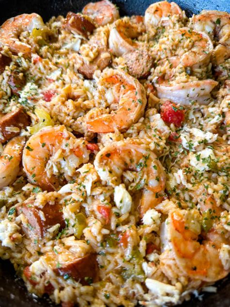 Seafood Jambalaya with Shrimp - Simple Seafood Recipes