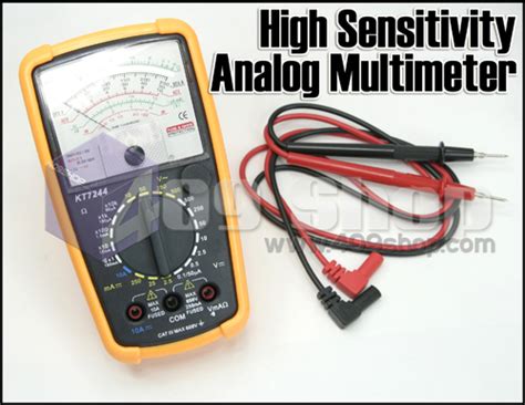 Kti High Sensitivity Analog Multimeter Kt Shop Walkie Talkie