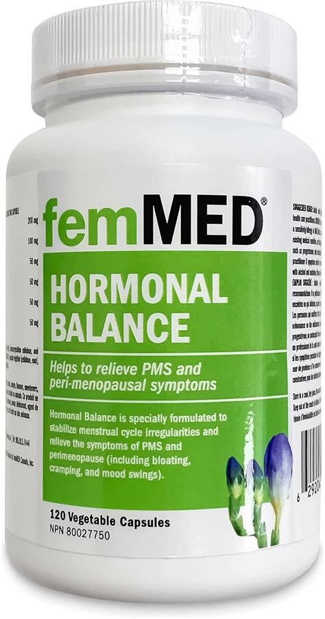 Femmed Hormonal Balance Premium Natural Hormone Balance And Mood Supplement For Women