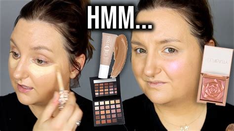 Hmm Full Face First Impressions Testing New Makeup Youtube