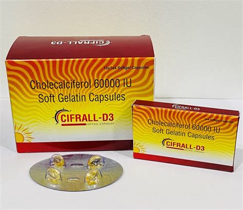 Cifrall D Cholecalciferol Iu Soft Gelatin Capsules Prescription