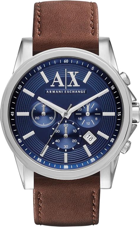 Armani Exchange Reloj Hombre Movimiento Cron Grafo Cuarzo Mm Caja