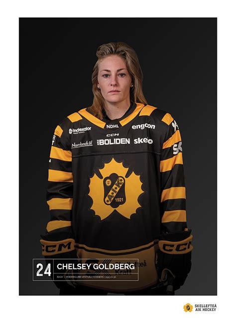 Chelsey Goldberg 24 Skellefteå AIK 2023 2024 Poster Skellefteå AIK