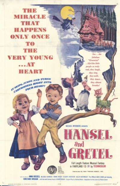 Hansel Y Gretel 1954 Doblaje Wiki Fandom Powered By Wikia