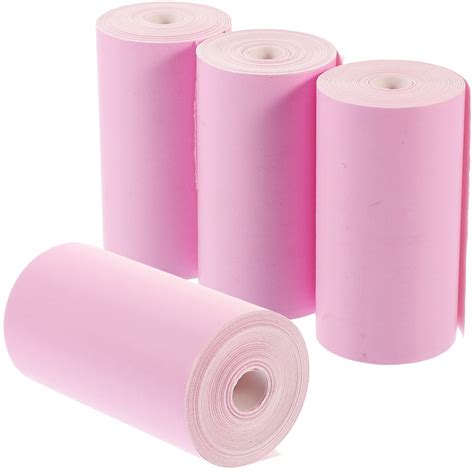 4 Rolls Of Thermal Printer Paper Printable Paper Rolls Hospital Thermal Paper Rolls