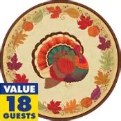 Thanksgiving Plates - Thanksgiving Tableware Themes - Party City