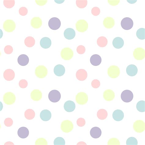 Pastel Polka Dot Seamless Pattern Vector Art At Vecteezy