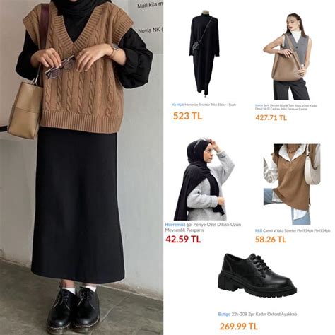 Trendyoldaki R Nlerle Estetik Pinterest Kombini Hijab Outfit