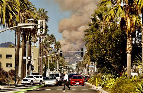 Evacuations Are Lifted After Brush Fire Burns Near Pacific Palisades